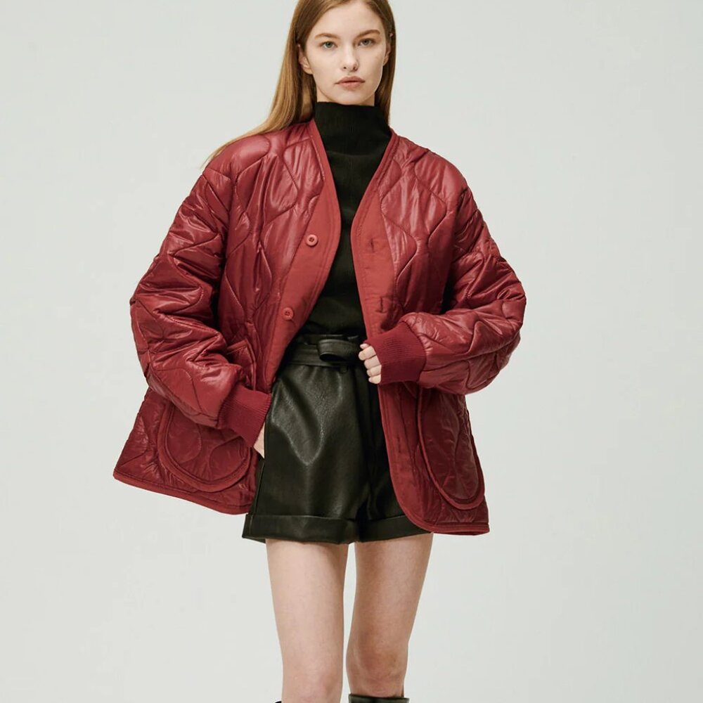Storets Laura Boyfriend Quilted Coat S/M